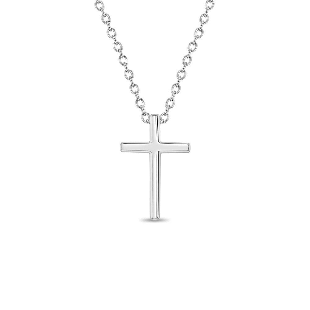 Small Cross Baby Pendant Necklace